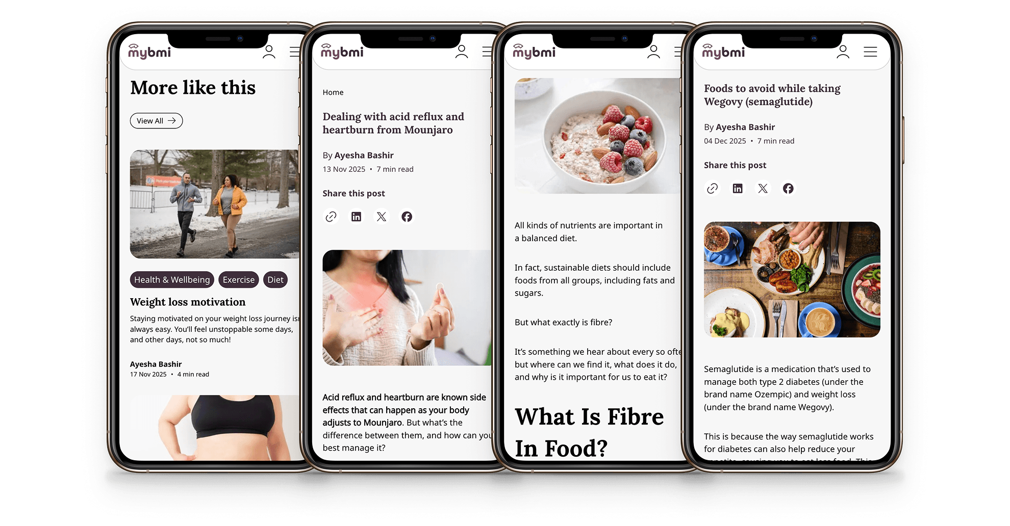 A preview of our fresh new weight loss guides