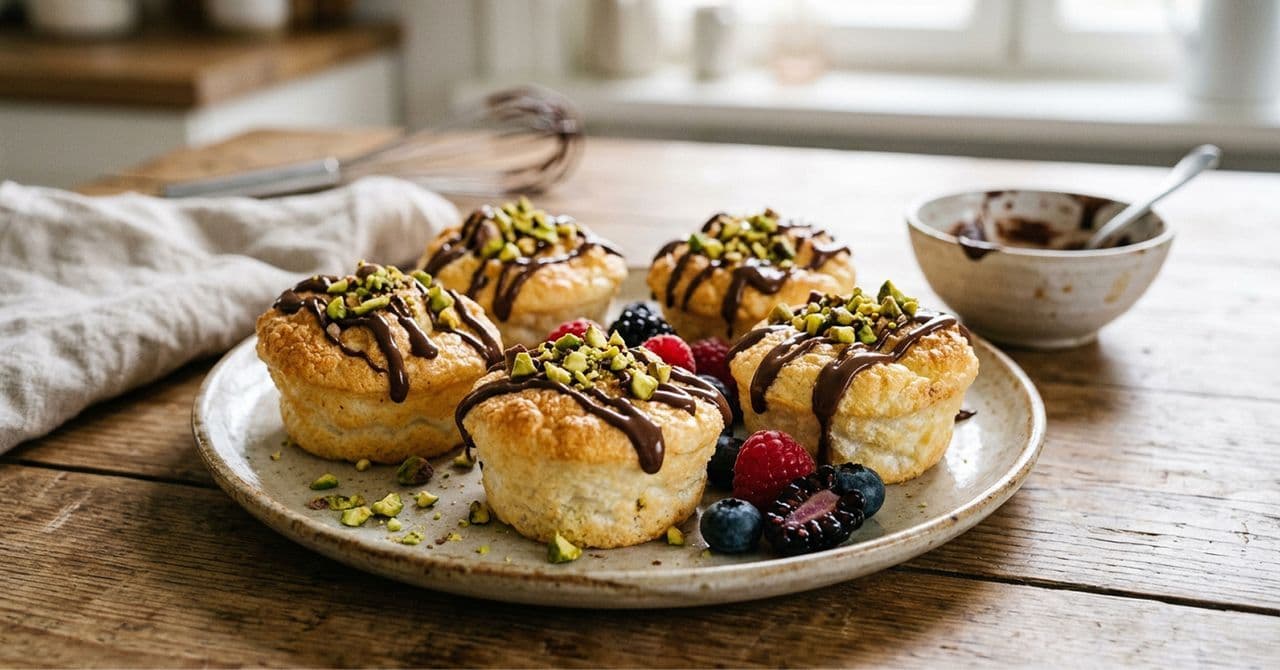 Egg white cloud muffins! A high protein, weight loss medication friendly recipe
