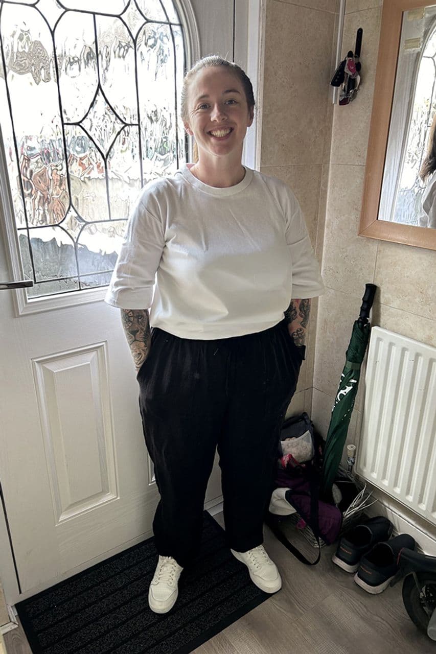 Simone after weight loss treatment with myBMI