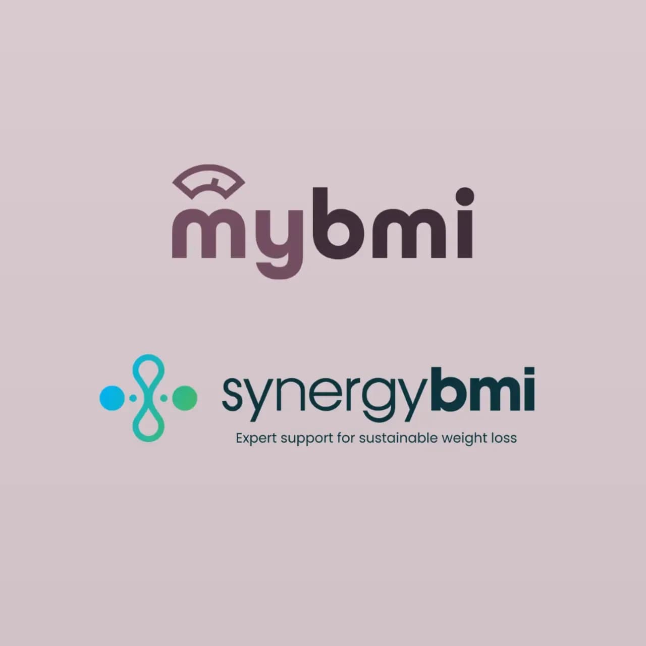 The myBMI and SynergyBMI logos against a light purple background